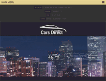 Tablet Screenshot of cocarsdirect.com